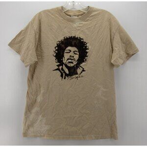 VINTAGE Jimi Hendrix Shirt Medium 2004 Velvet Graphic Authentic Y2K  *